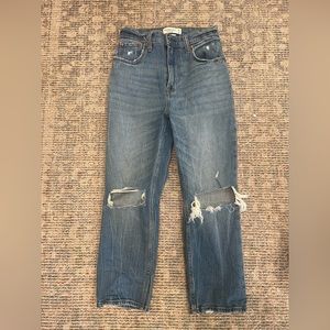 Abercrombie & Fitch the ankle straight jeans